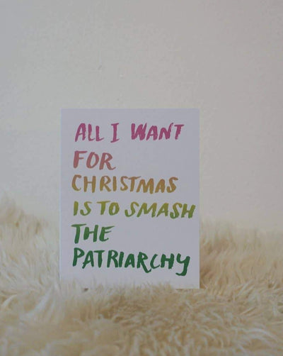 A2 card. Printed on 110lb paper. Blank inside.