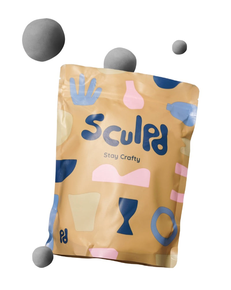 Sculpd Air Dry Clay Bag