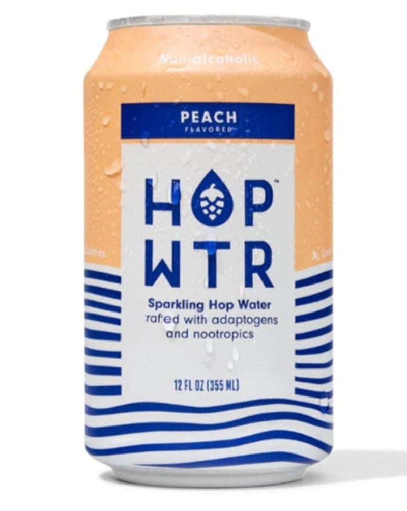 Refreshing and hydrating, HOP WTR Peach is packed with Citra, Amarillo, Mosaic and Azacca hops, delivering a risp, citrusy, piney flavor with a strong hint of hops, all with no calories and no sugar. Single can.