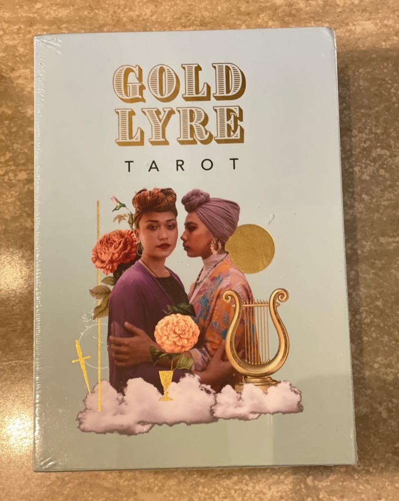 With Gold Lyre Tarot, insight will come a little easier to those beginning their tarot journey, and it nicely complements other decks for those who are more intuitively advanced.  Grounded in the same suits & archetypes as the Smith-Rider-Waite deck, Gold Lyre Tarot includes 78 cards with an insert booklet. Made in United States of America.