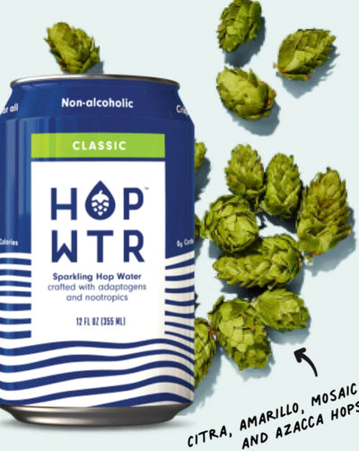 Refreshing and hydrating, HOP WTR Classic is packed with Citra, Amarillo, Mosaic and Azacca hops, delivering a piney, earthy flavor that reminds you of your favorite IPA, all with no calories and no sugar. 4 pack.