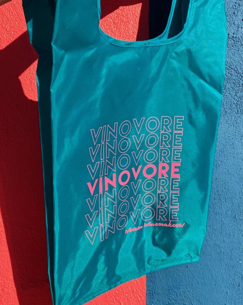 Thank You Vinovore Bag! Recyclable, Foldable, Reusable and Adorable!