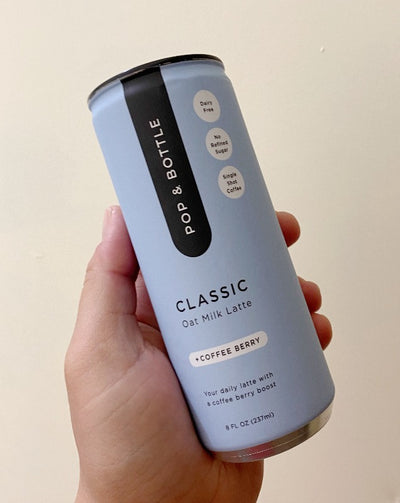 A delicious and restorative classic latte. Made with fair-trade, organic coffee, pure oat milk, a hint of sweetness from dates, and a proprietary blend of antioxidants from coffee cherry for a wellness boost. This is your daily latte with benefits.