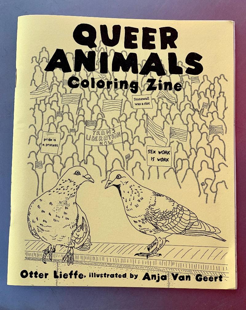 Lesbian lizards, gay orgies of manatees, polyamorous oystercatchers, trans clownfish, bisexual red deer, and masturbating bonobos! This coloring book celebrates the diversity of animals and the way our beautiful queer communities exist far beyond the realms of human culture. This entertaining and educational resource, created by trans woman and ecologist Otter Lieffe, and richly illustrated by Anja Van Geert, liberates this knowledge and helps free us all to express our true selves. 
