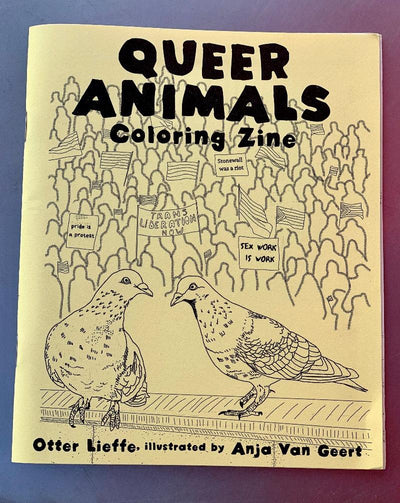 Lesbian lizards, gay orgies of manatees, polyamorous oystercatchers, trans clownfish, bisexual red deer, and masturbating bonobos! This coloring book celebrates the diversity of animals and the way our beautiful queer communities exist far beyond the realms of human culture. This entertaining and educational resource, created by trans woman and ecologist Otter Lieffe, and richly illustrated by Anja Van Geert, liberates this knowledge and helps free us all to express our true selves. 