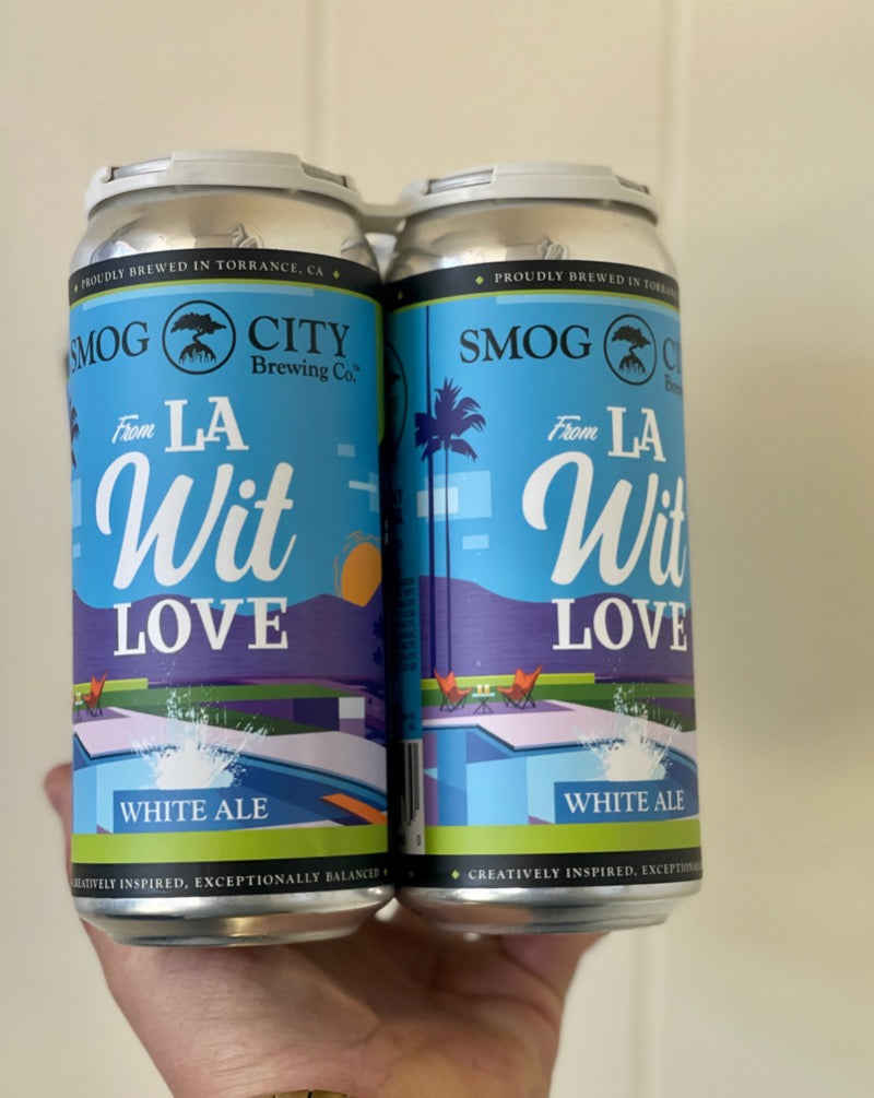 Smog City LA Wit Love White Ale 4 pk 16oz