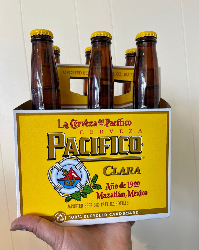 Pacifico 12 oz 6 pack Bottles