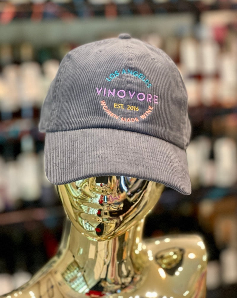 Vinovore Woman Made Wine - Denim and Corduroy Dad Hats