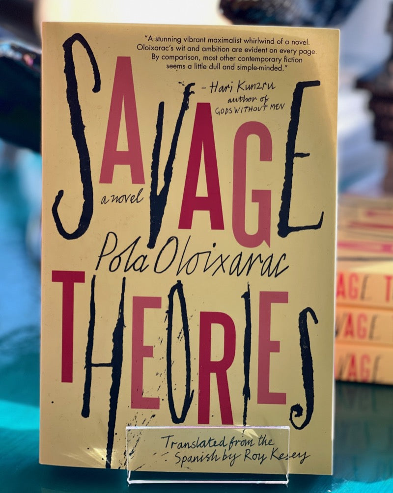 Savage Theories wryly explores fear and violence, war and sex, eroticism and philosophy. It's complex and flawed characters grapple with a mess of impossible, visionary theories, searching for their place in our fragmented digital world.