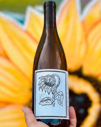 66% Chardonnay 34% Colombard Mendocino, California  Woman winemaker - Rosalind Reynolds All natural. A wine to drink inner tubing down a lazy river on a lovely warm day. Creamy lemon meringue with shortbread crust. Ocean Brine. 