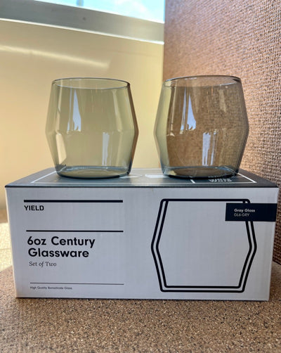 A modern classic destined to become your new go-to drinking glass. The Century Collection is made using premium borosilicate glass that is most commonly associated with laboratory glassware and high end kitchenwares. It provides a delicate appearance and superior thermal shock durability.  Woman Owned