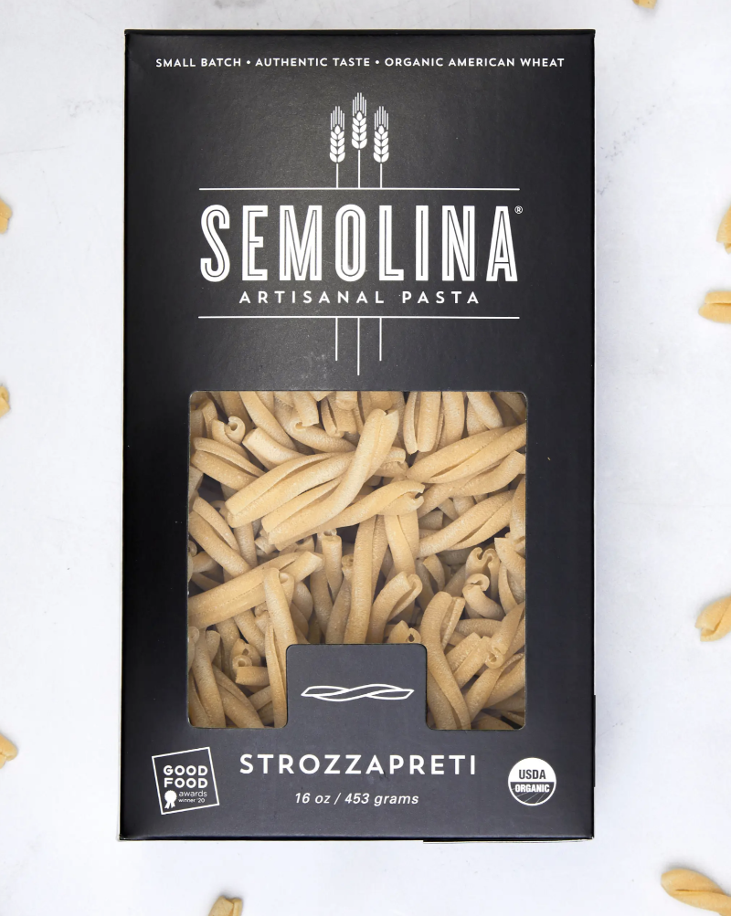 This scroll-like shape traditionally comes from Emilia-Romagna and Tuscany, but there are also versions from Southern Italy. Try with hearty sugos and ragus.
