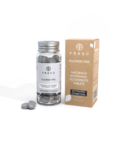 The FRESC toothpaste tablets were designed with a gentle formula, being entirely natural and eco-friendly. Designed to ensure the best possible dental care using the least amount of chemical ingredients possible, these chewable tablets are an eco-friendly alternative to plastic tubes, contributing to a healthier environment