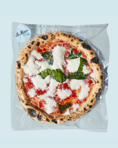 Naturally leavened, wood fired pizza re-imagined, packaged and frozen for your at-home enjoyment using all of the ingredients and techniques that you know and love. Cooks in your home oven in just 8-10 minutes.