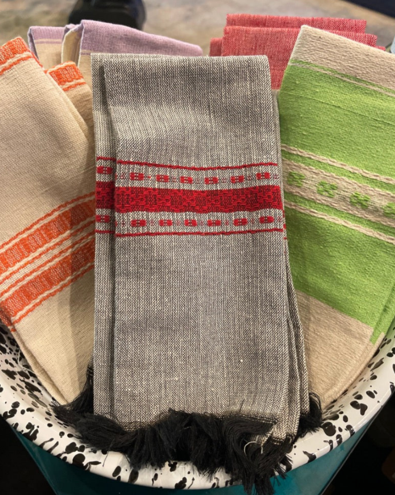 Oaxacan Handmade Napkins/Towels/Placemats. Set of 4 Large.  Hand made by women in Oaxaca!