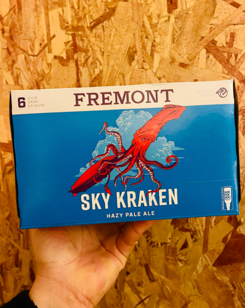 Fremont Sky Kraken Hazy Pale Ale 6 pack