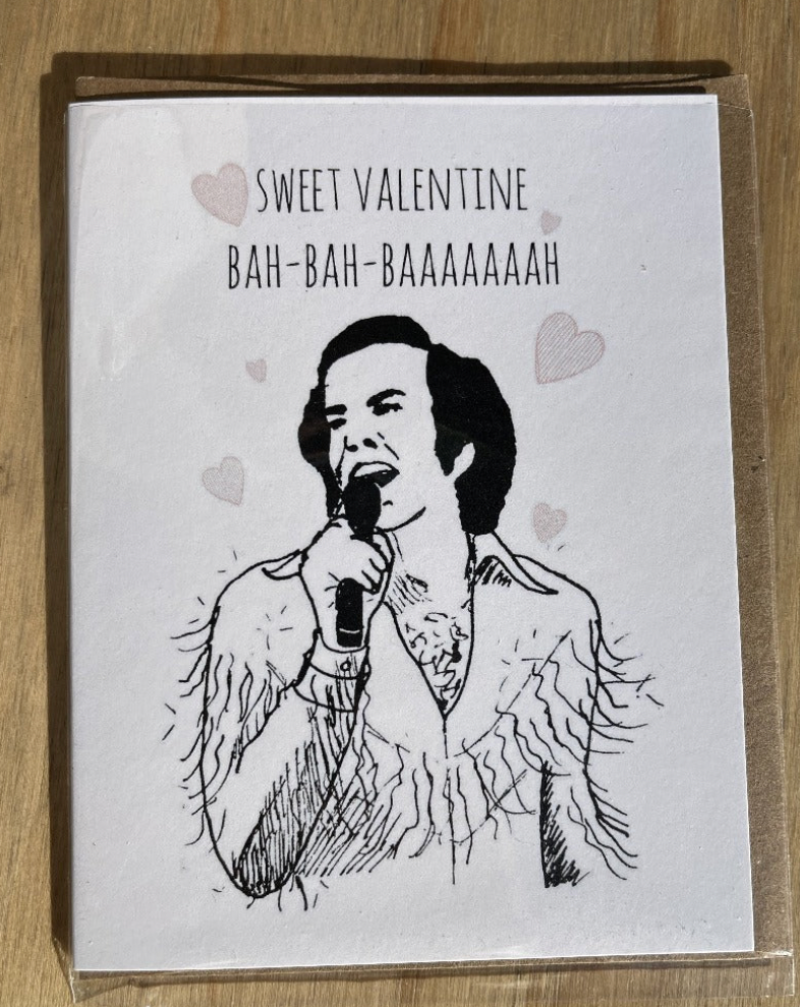 Sweet Valentine Neil Diamond Greeting Card