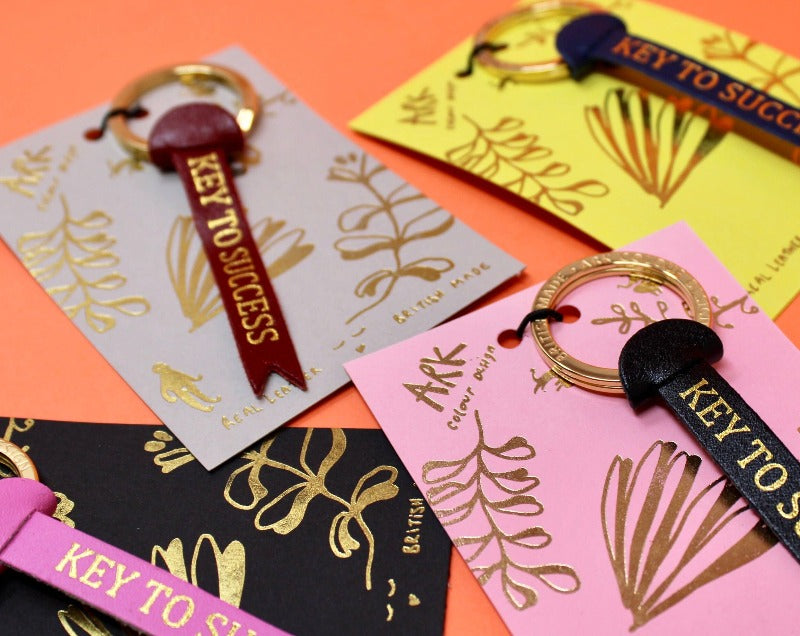 Key to Success Key Tag Blue – VINOVORE Eagle Rock