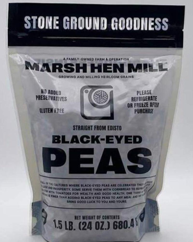 Heirloom Black Eyed Peas. Women Owned. Organic. Handmade. Small Batch