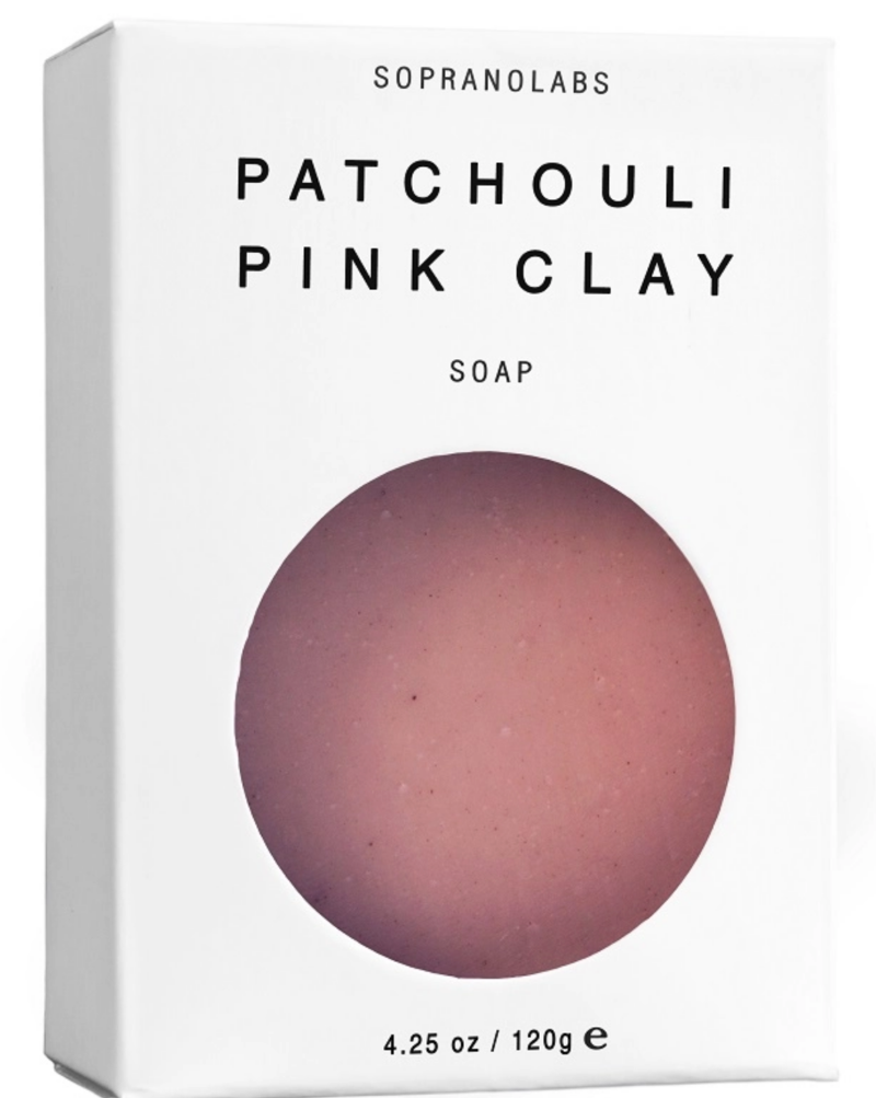 Patchouli Pink Clay Vegan all Natural Soap is hand crafted with Organic Vegetable Oils, Pink Kaolin Clay, Activated Charcoal Powder, and Patchouli Essential Oil. The soap is made in small batches to ensure the highest quality. It is very mild to use for face wash due to the high content of Organic Olive Oil. It leaves your skin clean and smooth, while French Kaolin Clay and Charcoal Powder gently absorbs and removes toxins and impurities.