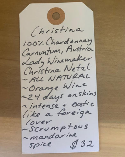 Christina Chardonnay Orange